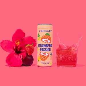 Prebiotic & Probiotic Strawberry Passion Drink